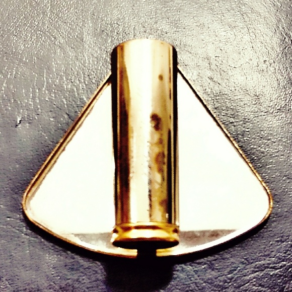 Unique Vintage Mother of Pearl Lipstick Compact - Picture 2 of 5